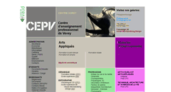 Desktop Screenshot of cepv.ch